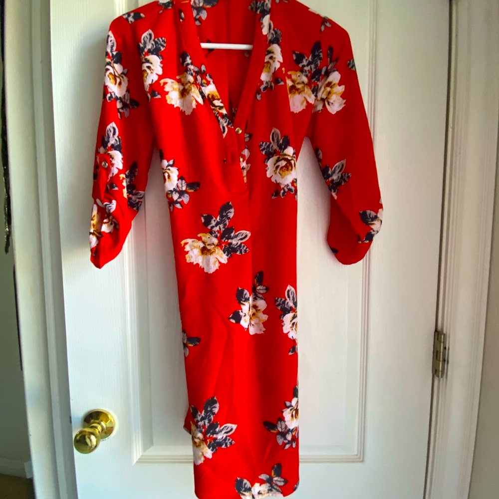 Small floral dress